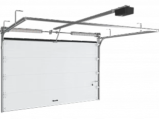 Гаражные секционные ворота RSD02 Doorhan из стальных сэндвич-панелей с торсионным механизмом (5200*3200)